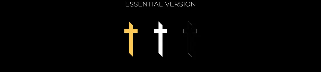 La versione essenziale: la croce